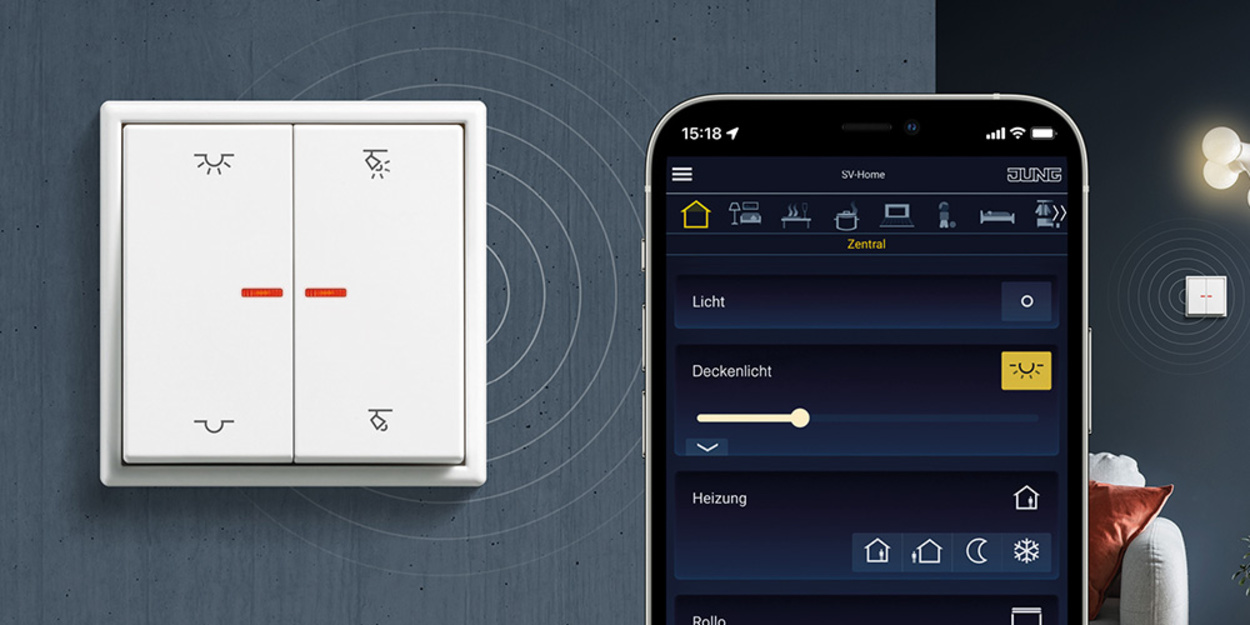 KNX RF Taster bei Elektro Heigl in Pentling